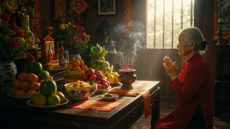 Bài Văn Khấn Cúng Tết Đoan Ngọ (5/5 Âm Lịch) Chi Tiết Nhất