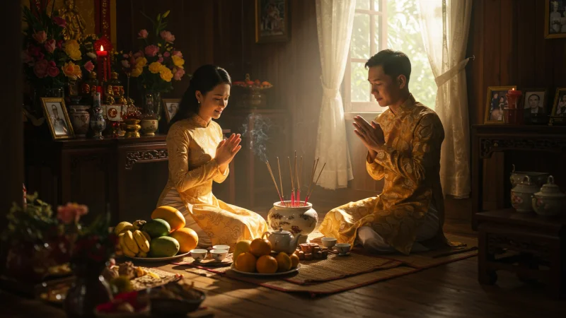 Văn Khấn Cầu Tự Cầu Con Trai, Con Gái Đầy Đủ, Chuẩn Nhất Tại Nhà Và Chùa