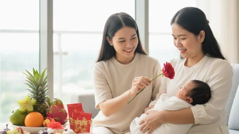 Thủ Tục Bắt Miếng (Khai Hoa) Đầy Tháng: Ý Nghĩa, Bài Thơ Hoàn Chỉnh & Hướng Dẫn A–Z