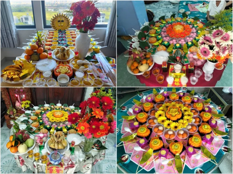 Mâm Cúng Đầy Tháng Đồng Nai