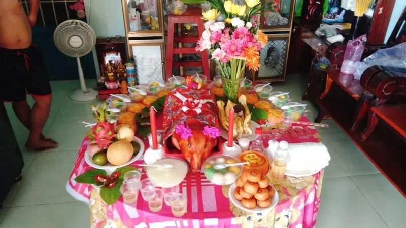 Mâm Cúng Đầy Tháng Quận Tân Bình