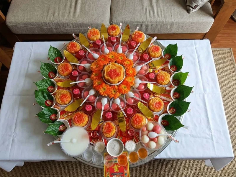 Mâm Cúng Thôi Nôi Hóc Môn
