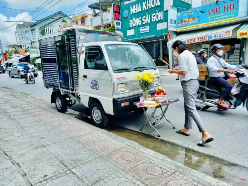 Mâm Cúng Xe Trọn Gói TPHCM - Đồ Cúng Nhân Phúc