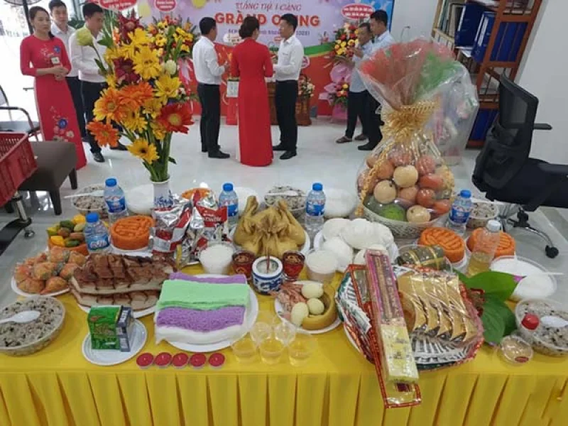 Mâm Cúng Khai Trương Biên Hòa