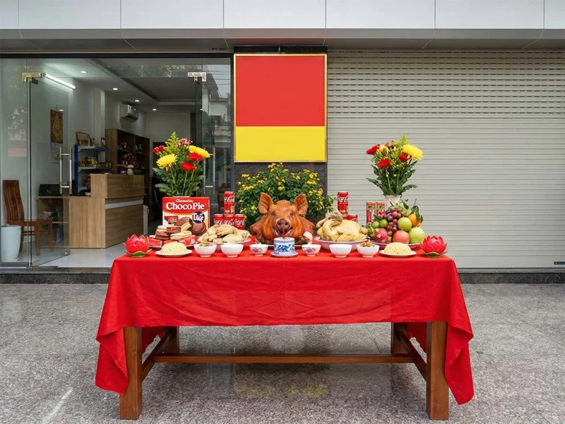 Mâm Cúng Khai Trương Biên Hòa