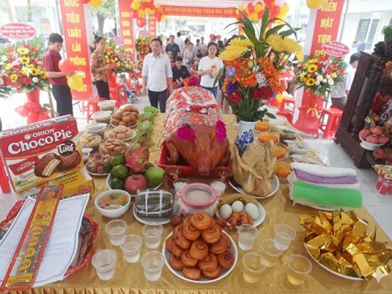 Mâm Cúng Khai Trương Bình Thạnh