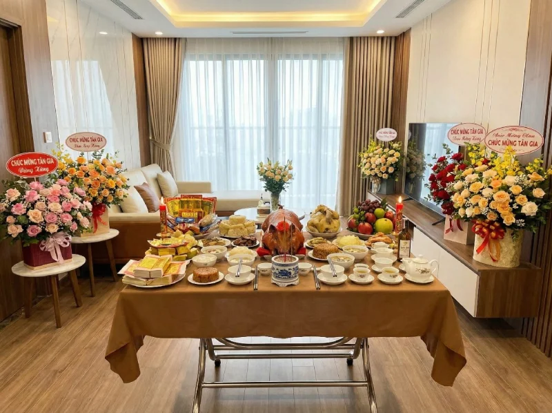 Mâm Cúng Nhà Mới Hóc Môn