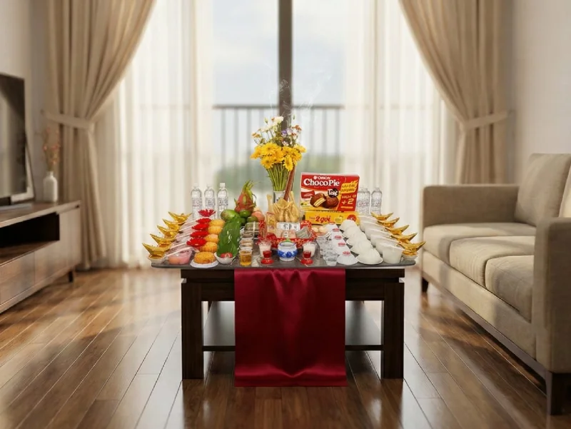 Mâm cúng nhà mới Quận 12