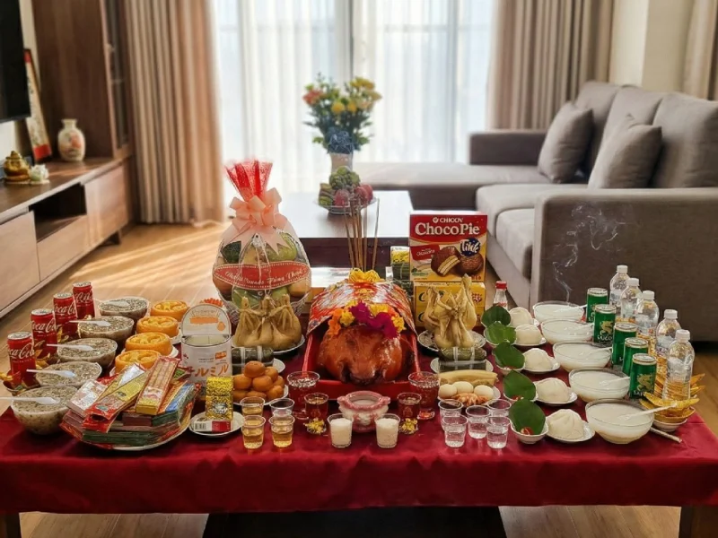 Mâm cúng nhà mới Quận 4
