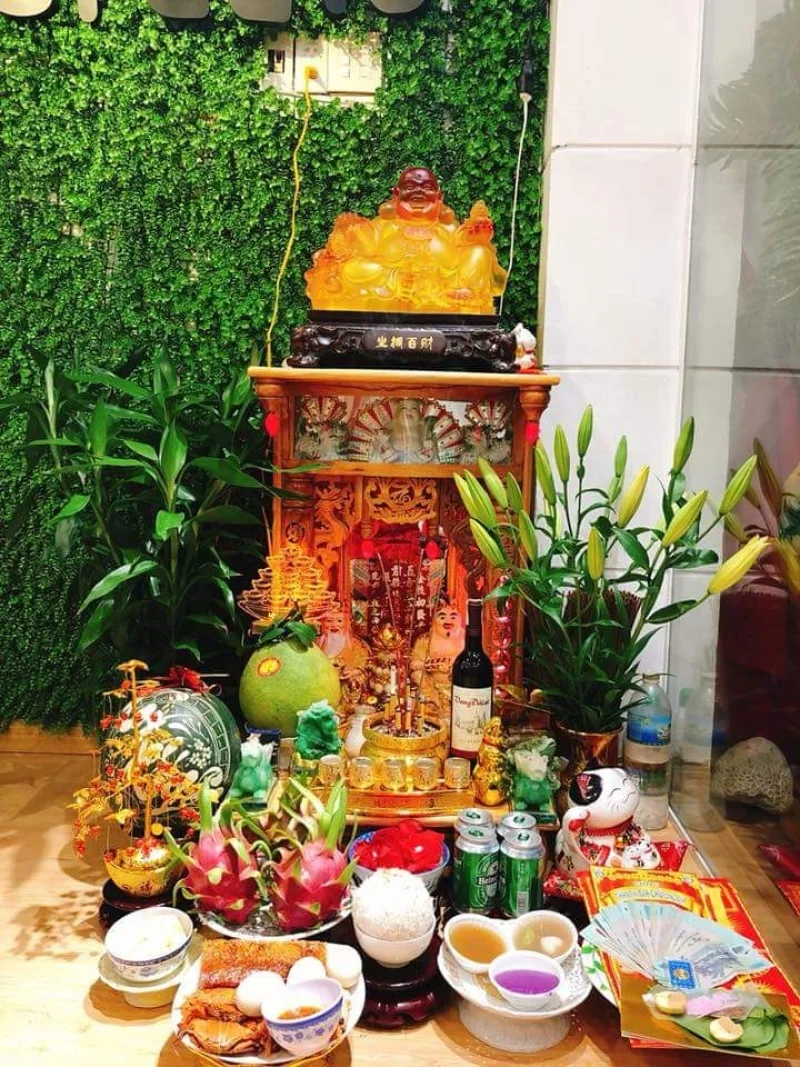 Mâm Cúng Thần Tài Trọn Gói - Chuẩn Lễ Vía, Khai Trương, Nhà Mới
