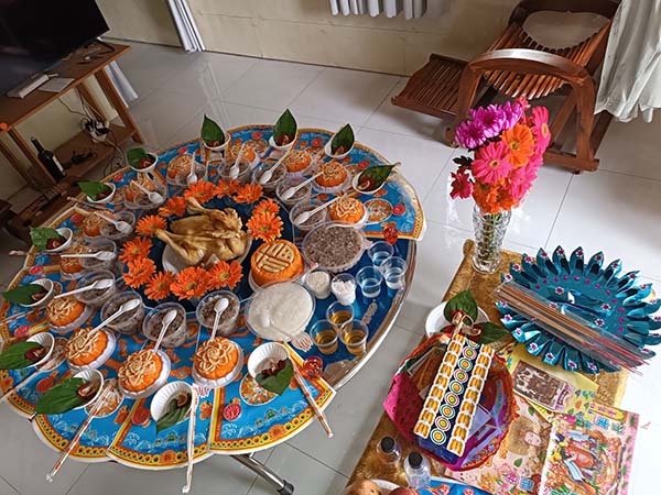 Mâm Cúng Tiêu Chuẩn bé trai